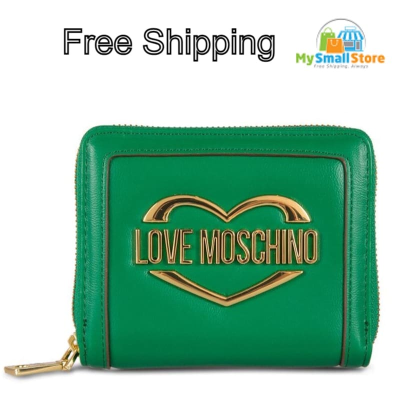 Love Moschino Green Wallet