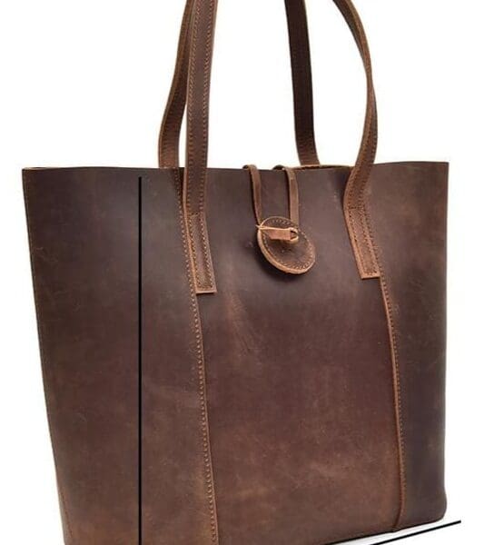 Steel Horse Leather The Taavi Tote | Handcrafted Leather Bag 6