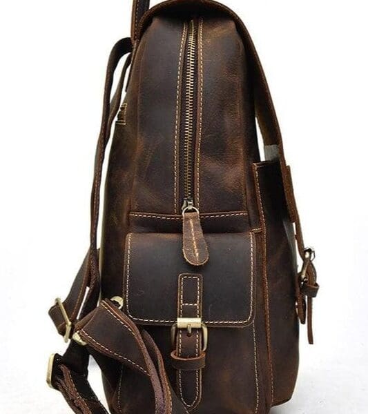 Steel Horse Leather The Freja Backpack | Handcrafted Leather Backpack 8