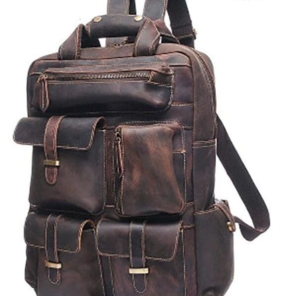 Steel Horse Leather The Shelby Backpack | Handmade Real Leather 7