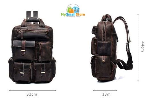 Steel Horse Leather The Shelby Backpack | Handmade Real Leather 10