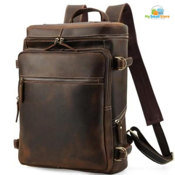 Steel Horse Leather The Raoul Backpack | Handmade Vintage Leather Backpack 7