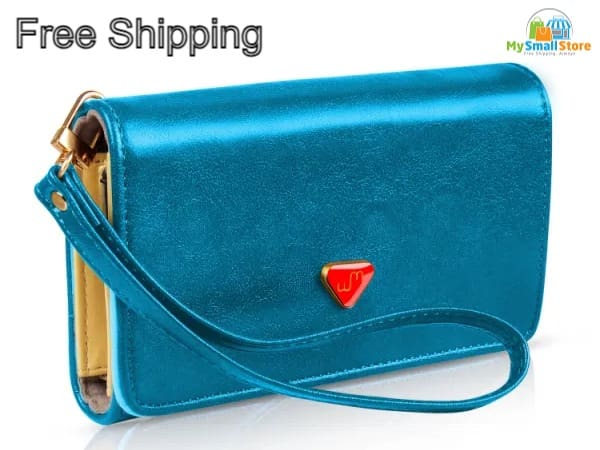 Vegan Leather Wristlet Wallet