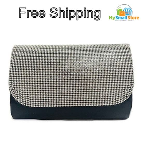 Rhinestone Clutch Bag