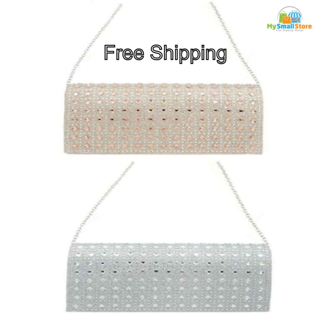 Rhinestone Evening Clutch Bag