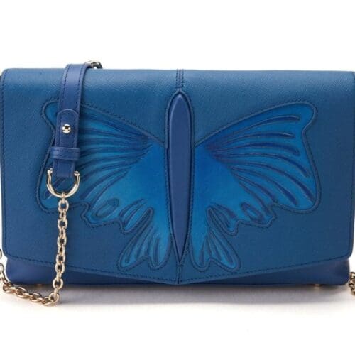 Bellorita Butterfly Blue Crossbody Bag 2