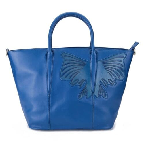 Bellorita Butterfly Blue Top Handle Bag 2
