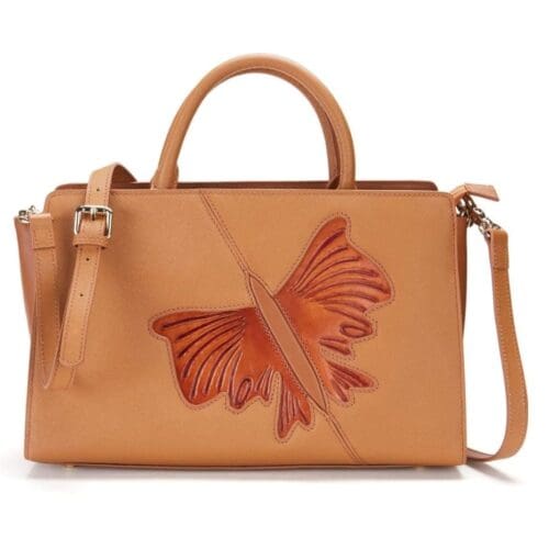 Bellorita Butterfly Brown Crossbody Bag 2