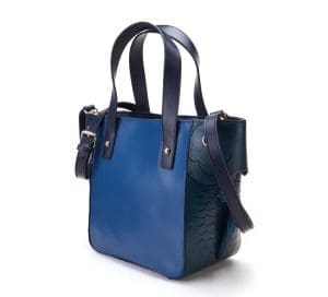 Bellorita Carp Blue Top Handle Bag 3