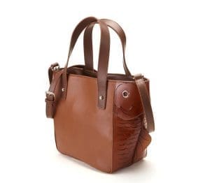 Bellorita Carp Brown Top Handle Bag 3