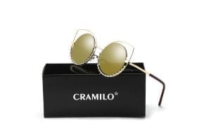 Cramilo Eyewear Holland Pearl Studded Cat Eye Sunglasses 15
