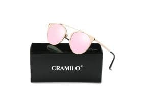 Cramilo Eyewear Frisco Horn Rimmed Metal Sunglasses 3