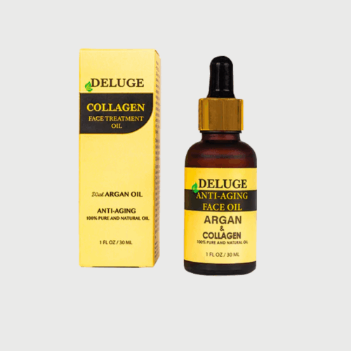 DELUGE Anti Aging Face Treatment Oil With Collagen