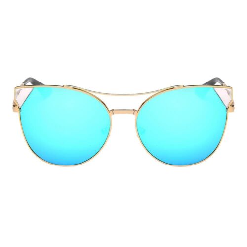 Cramilo Eyewear Aspen Trendy Mirrored Cat Eye Sunglasses 2