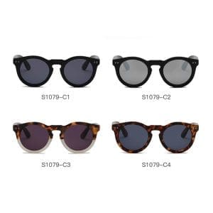 Cramilo Eyewear Bala Retro Fashion Circle Sunglasses 9