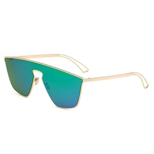 Cramilo Eyewear Beverly Futuristic Flat Lens Sunglasses