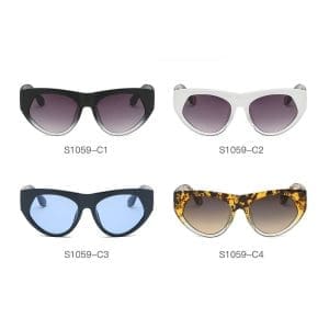 Cramilo Eyewear Cabzon Round Cat Eye Sunglasses 10