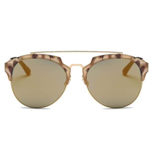 Cramilo Eyewear Corolla Mirrored Horned Sunglasses 2
