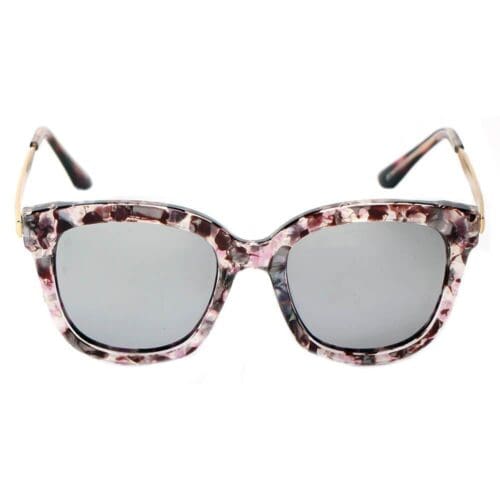 Cramilo Eyewear Dekalb Mirrored Lens Horned Rim Sunglasses 2