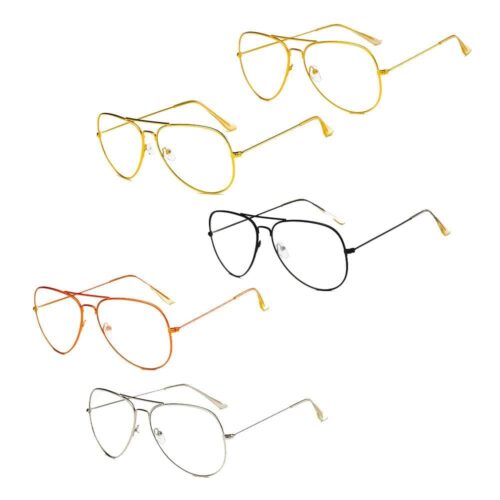 Cramilo Eyewear Enid Trendy Aviator Clear Sunglasses 11