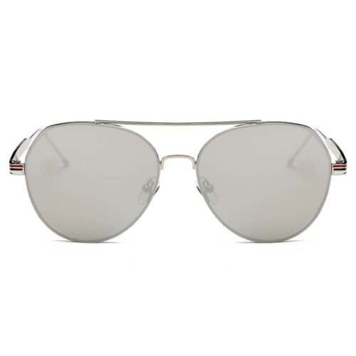 Cramilo Eyewear Erie Teardrop Aviator Mirrored Sunglasses 2