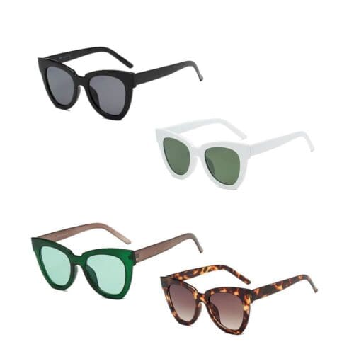 Cramilo Eyewear Escabana Round Cat Eye Sunglasses 9