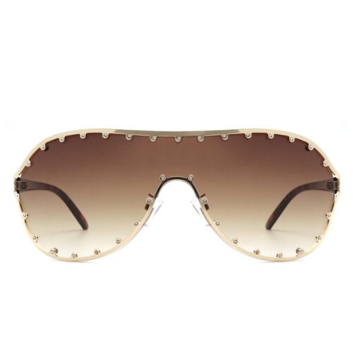 Cramilo Eyewear Evanesce Oversized Aviator Design Sunglasses 2