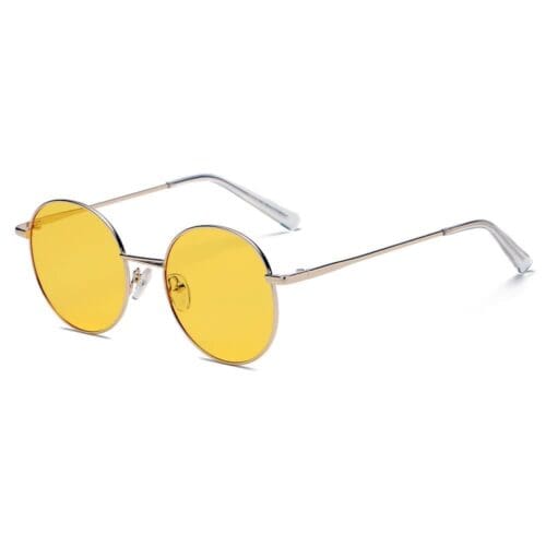 Cramilo Eyewear Geneva Retro Oval Circle Sunglasses