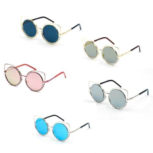 Cramilo Eyewear Holland Pearl Studded Cat Eye Sunglasses 16