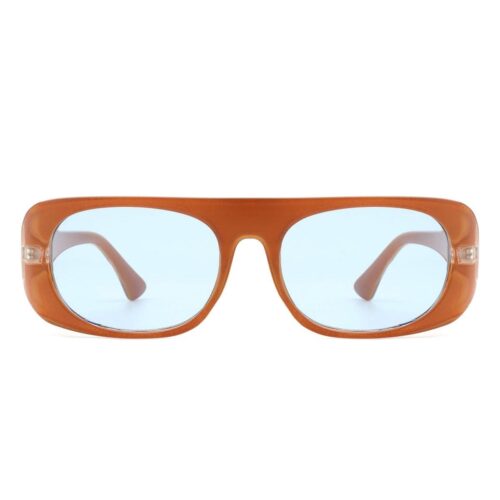 Cramilo Eyewear Midnites Rectangle Retro Oval Sunglasses 2