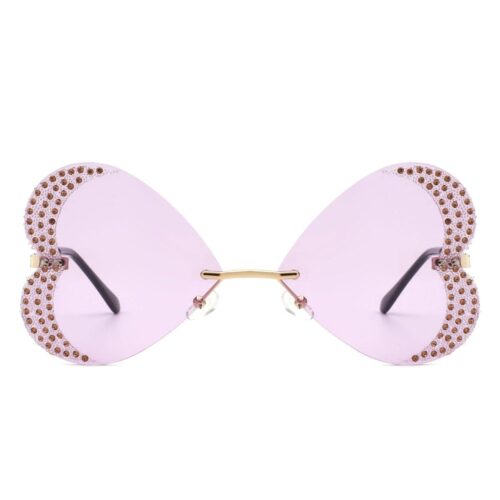 Cramilo Eyewear Quixotia Butterfly Heart Shape Sunglasses 2