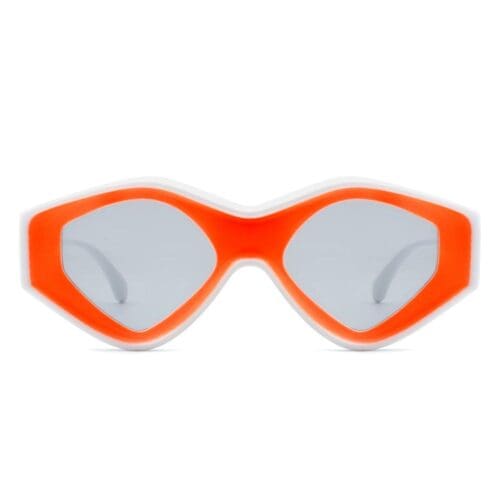 Cramilo Eyewear Rosedawn Futuristic Retro Chunky Sunglasses 2