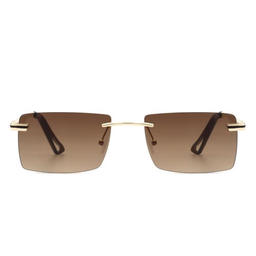 Cramilo Eyewear Vibrante Rectangle Fashion Flat Top Sunglasses 2