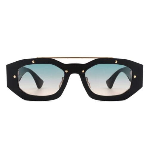 Cramilo Eyewear Xanadusk Geometric Brow Bar Sunglasses 2