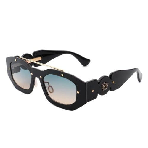 Cramilo Eyewear Xanadusk Geometric Brow Bar Sunglasses