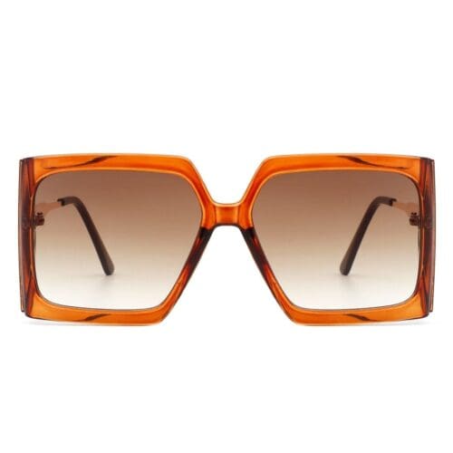 Cramilo Eyewear Yellowra Oversized Retro Square Sunglasses 2
