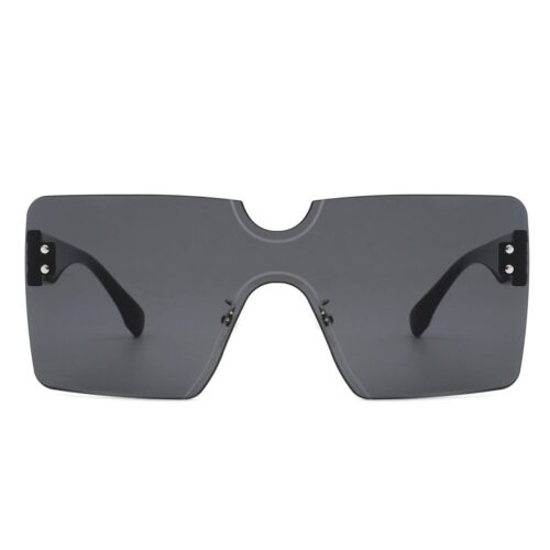 Cramilo Eyewear Yellowyx Rimless Flat Top Sunglasses 2