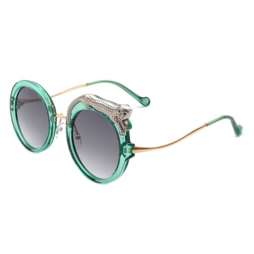 Cramilo Eyewear Yellowze Oversize Round Sunglasses
