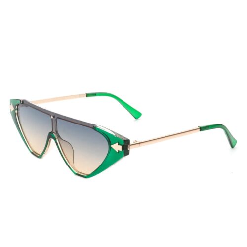 Cramilo Eyewear Zedillia Triangle Retro Sunglasses