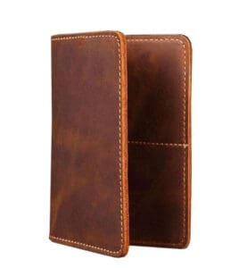 Handmade Leather Passport Cover