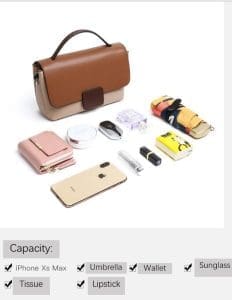 Shomico Leather Crossbody Bag Simply Gorgeous 2