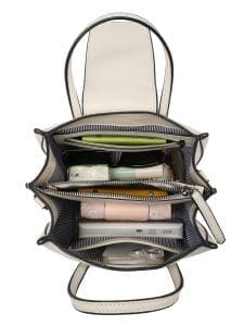 Shomico Medium Crossbody Bag With Triple Compartments 11