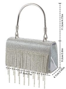 Shomico Rhinestone Evening Bag Beautiful 9