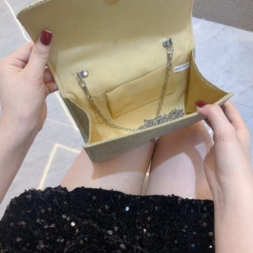 Shomico Textured Diamond Evening Bag Gorgeous 2