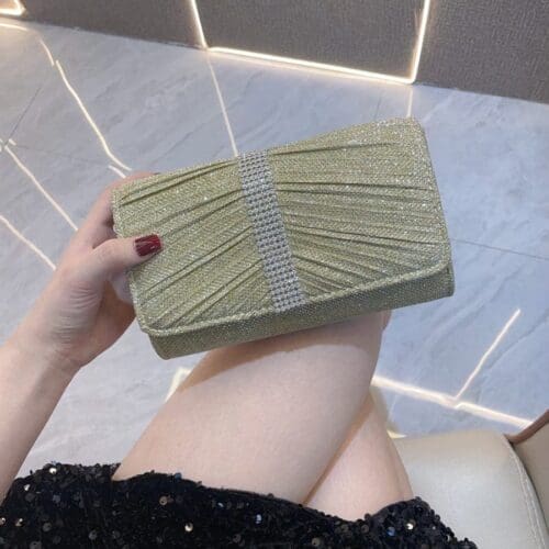 Shomico Textured Diamond Evening Bag Gorgeous