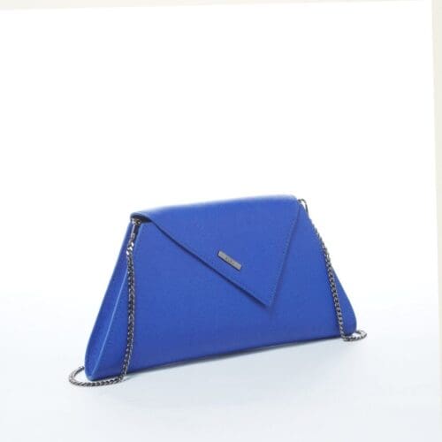 Susu Angelica Cobalt Blue Leather Clutch Bag Free Shipping 2