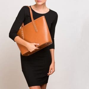 Susu Brown Leather Shoulder Bag Free Fast Shipping 5