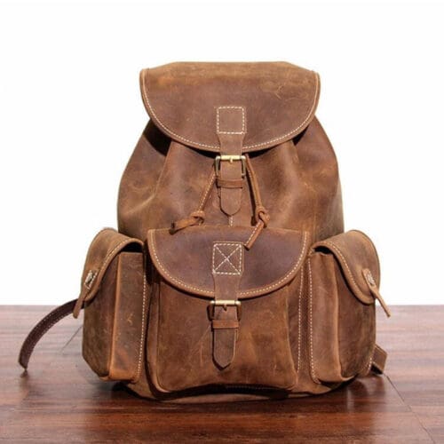 The Asmund Backpack Genuine Leather Rucksack 2