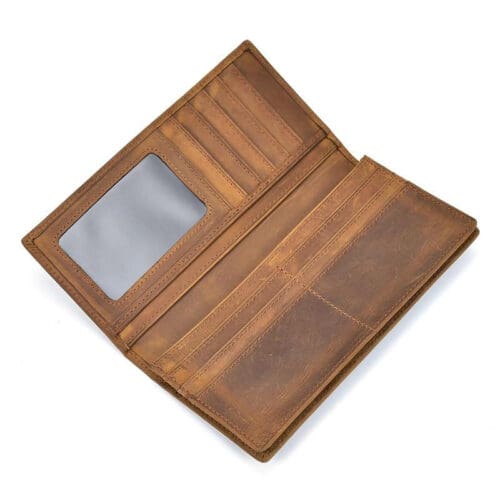 The Pathfinder Bifold Wallet Genuine Leather Pocket Book 9