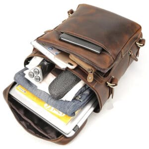 The Raoul Backpack Handmade Vintage Leather Backpack 9
